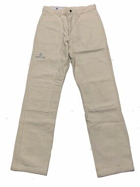 30 X 31 / Ostrya Men's Straight Jeans in Light Beige